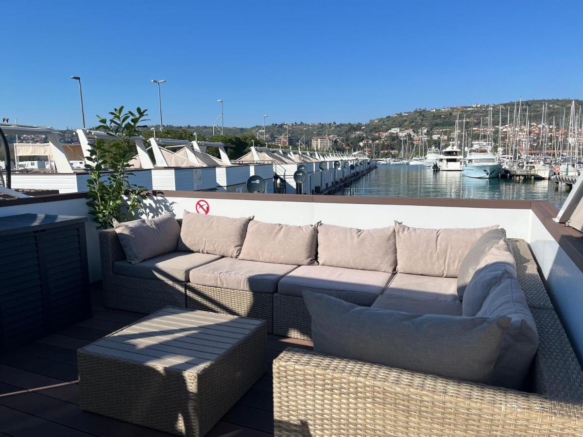 Ferienwohnung Floating Sea House Marea Portorož Exterior foto